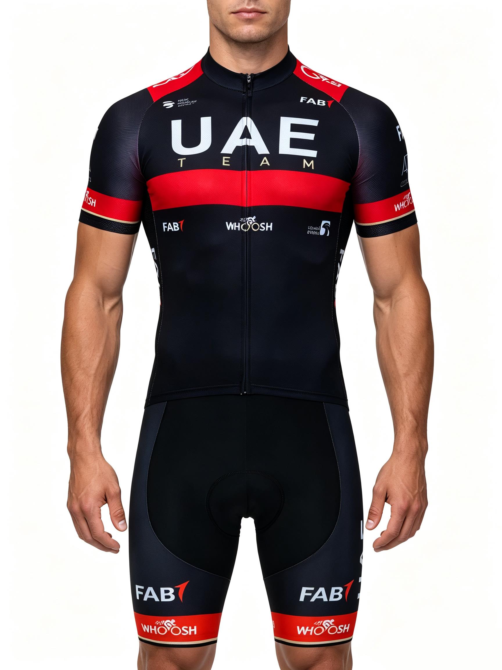 Mountain Biking Jerseys Men - UAE Radtrikot-Sets Mountainbike-Trikots Radsportbekleidung Herren MTB
