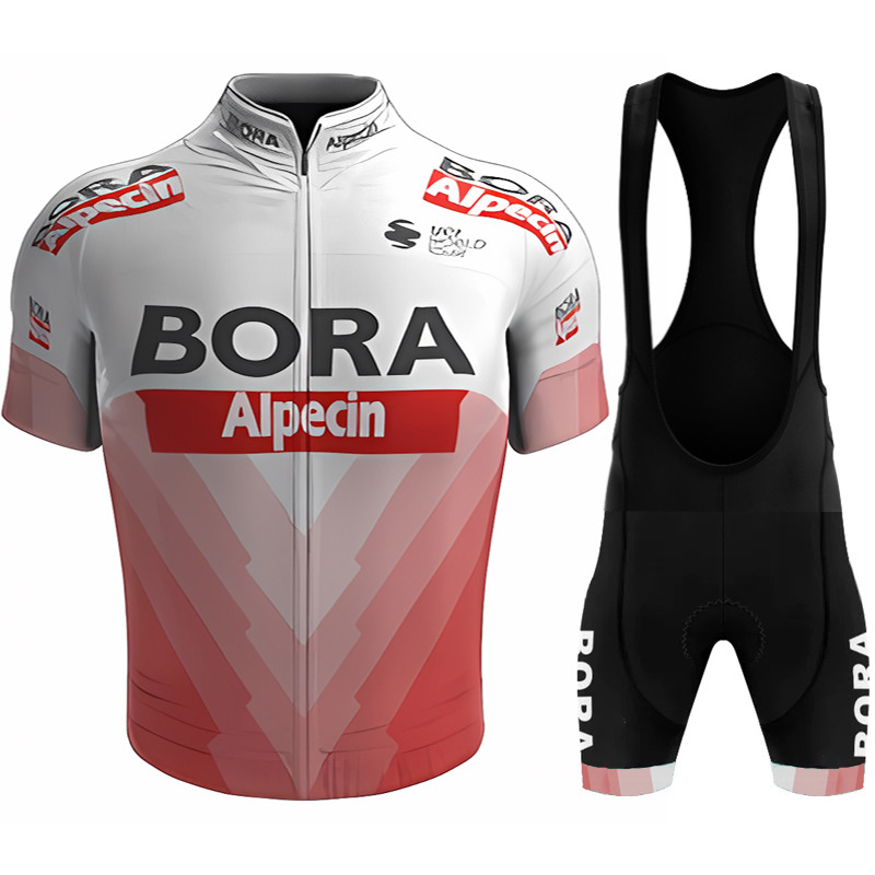 Mountain Biking Uci - Team-Trikot UCI BORA ALPECIN Herren-Radsportbluse, Kostüm,