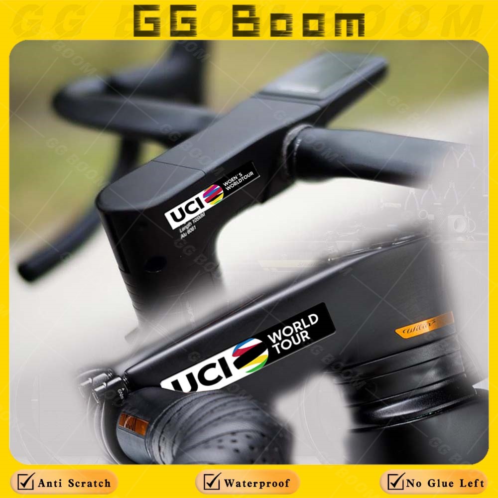 Mountain Biking Uci - UCI EUROPE TOUR Reflektierender Aufkleber PVC