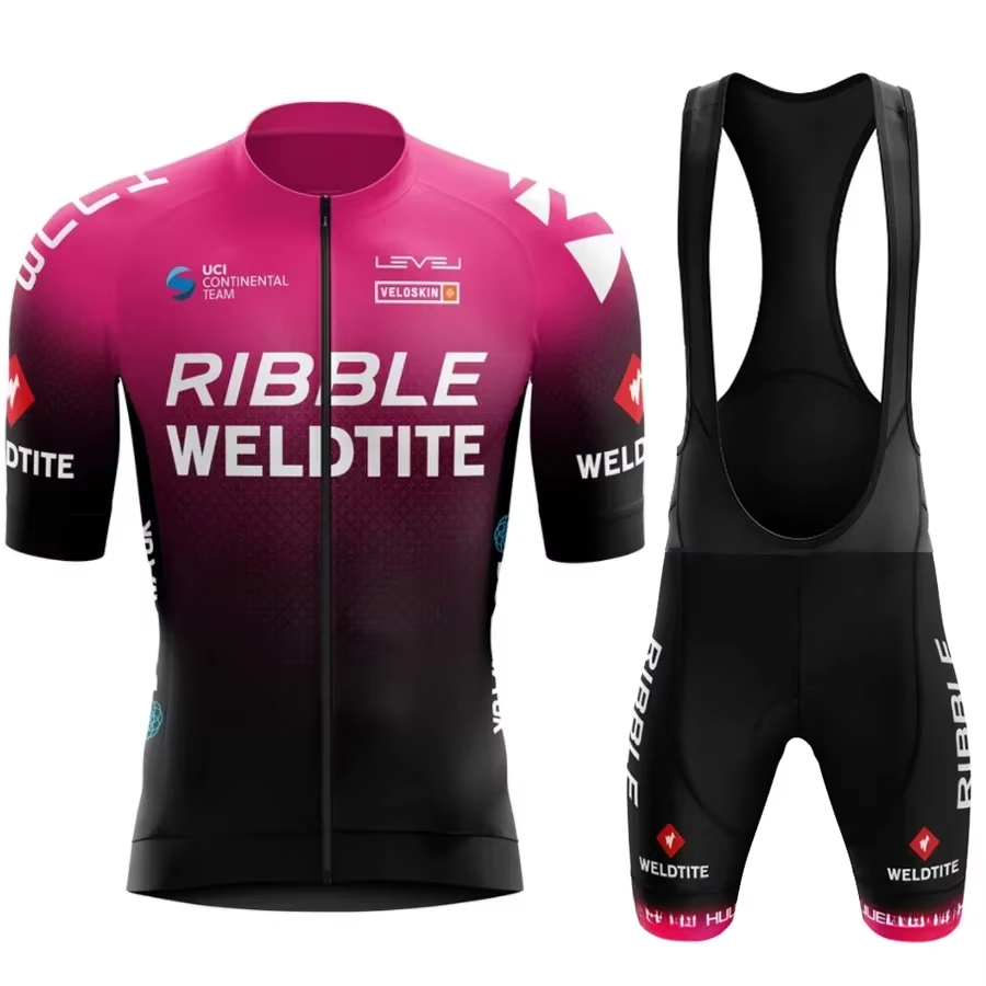 Mountain Biking Jerseys Men - Huub Pro Team Radtrikot-Set 2022 Sommer