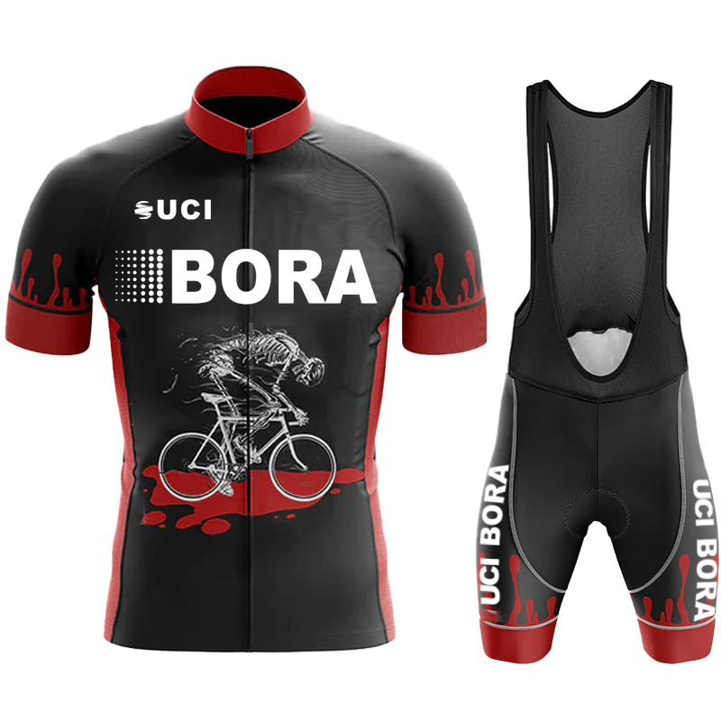 Mountain Biking Uci - Team Jersey Herren Radhose mit Gel
