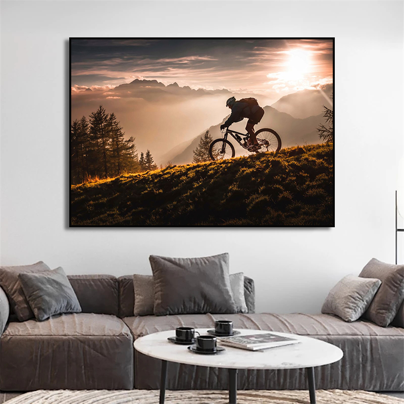 Vintage Motorradrennfahrer Mou – Mountain Biking Jumps Bewertung und Preis