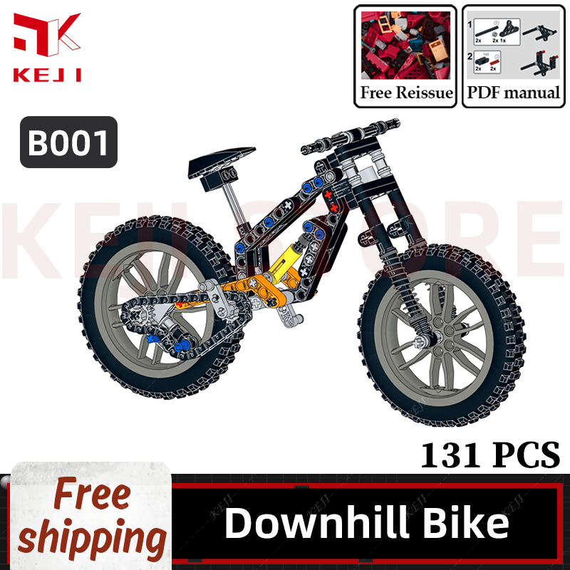 KEJI MOC Downhill-Mountainbike – Mountain Biking Gifts Bewertung und Preis