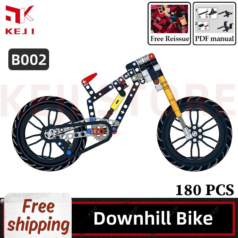 KEJI MOC Downhill-Mountainbike – Mountain Biking Gifts Bewertung und Preis