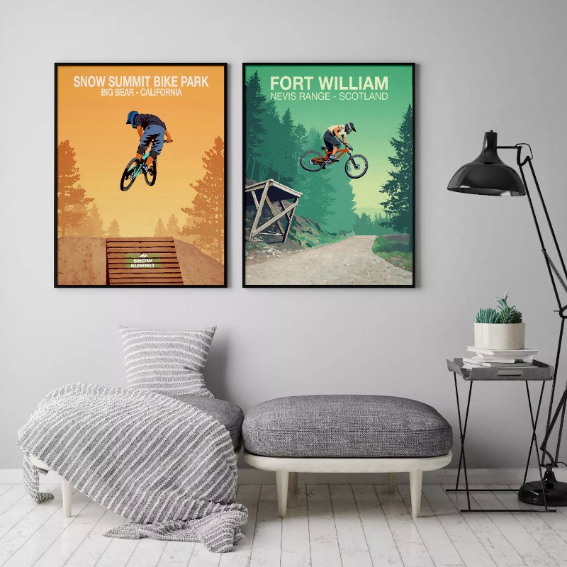 Mountainbike Trail Poster Schn – Picture Of Mountain Biking Bewertung und Preis
