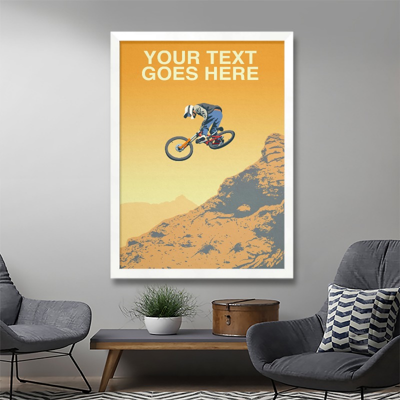 Mountainbike Trail Poster Schn – Picture Of Mountain Biking Bewertung und Preis