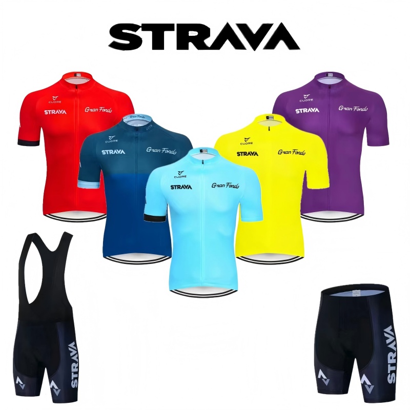 Strava Fahrradtrikot-Set Somme – Mountain Biking Jerseys Men Bewertung und Preis