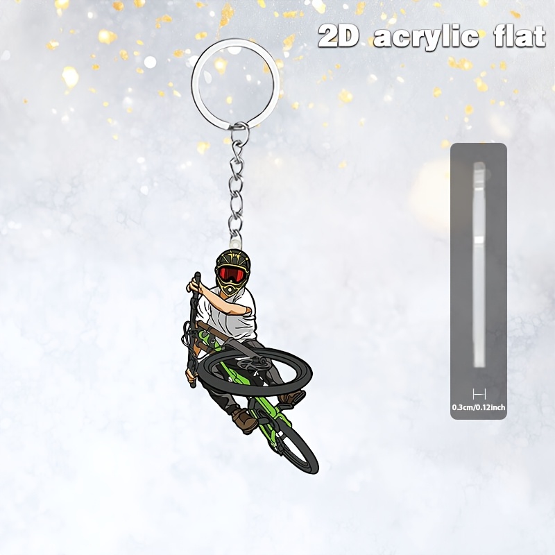 2D-Cartoon-Mountainbike-Athlet – Mountain Biking Extreme Bewertung und Preis