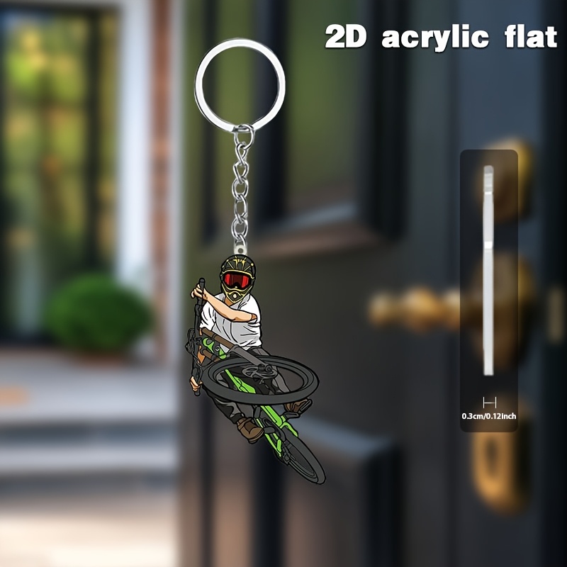 2D-Cartoon-Mountainbike-Athlet – Mountain Biking Extreme Bewertung und Preis